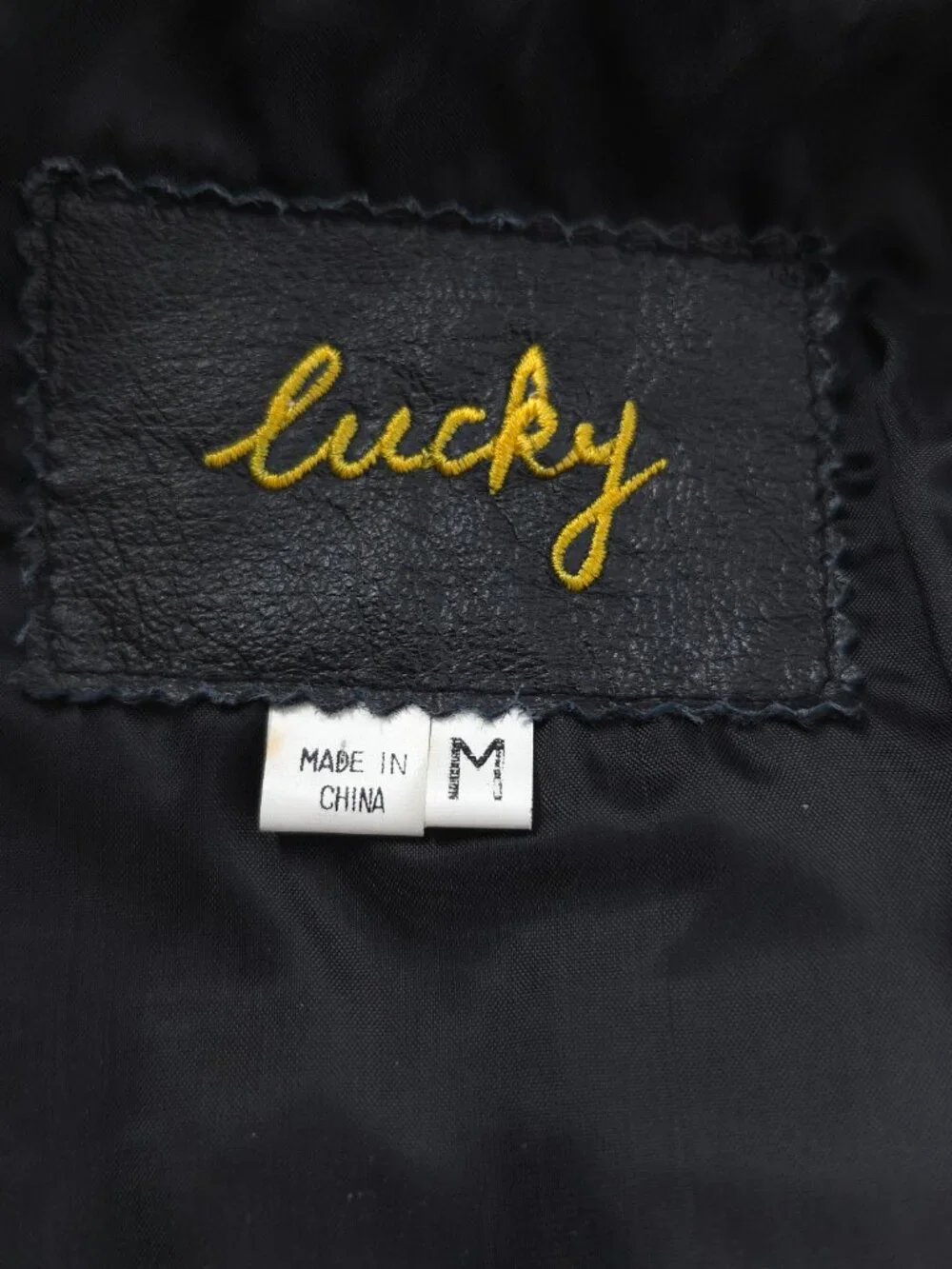 Lucky Motorcycle Men Vest Color Black Size M